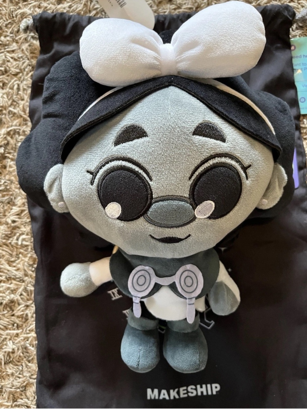 Makeship Mirabelle “ In Stars and Time” Plushie With Bag - Picture 2 of 5